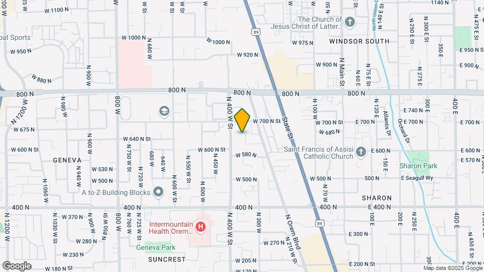 648 N 360 W Map and Location Details