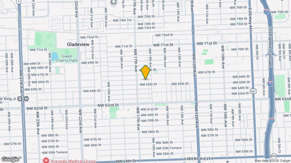 1538 NW 66th St Map and Location Details