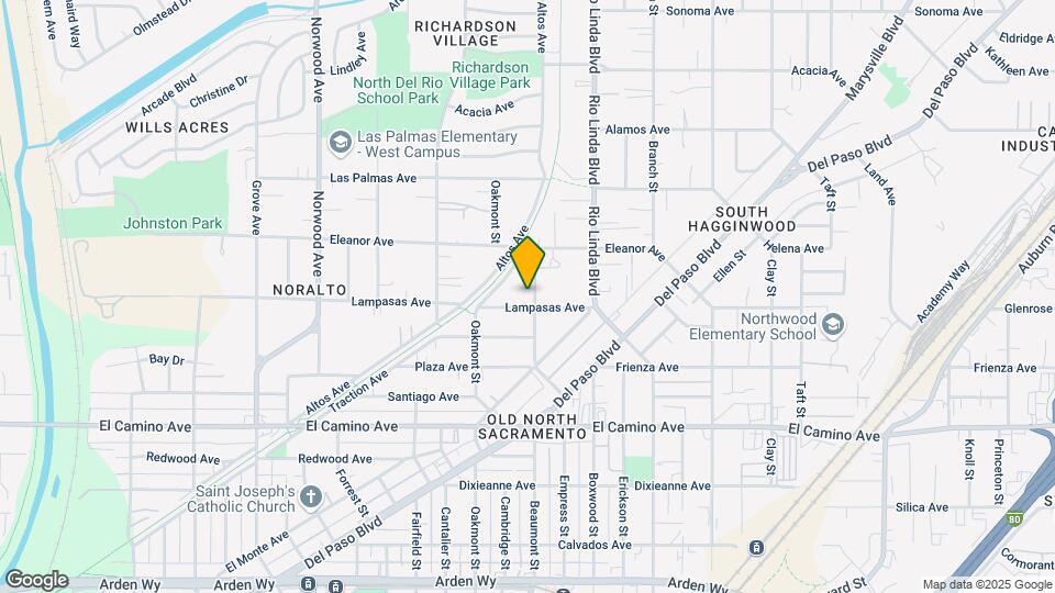 2603 Beaumont St Map and Location Details