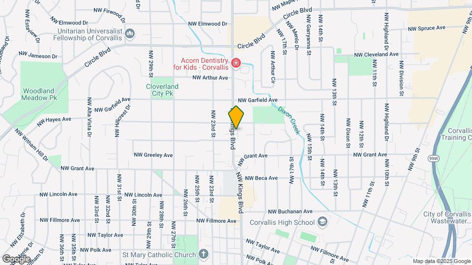 1405-1435 NW Kings Blvd Mapa y Detalles de la Ubicación