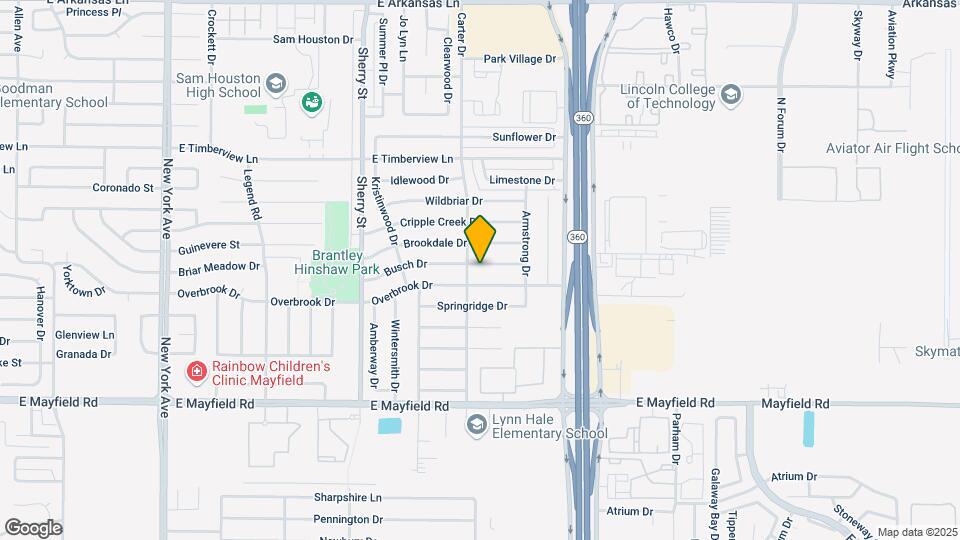 2404 Busch Dr Map and Location Details