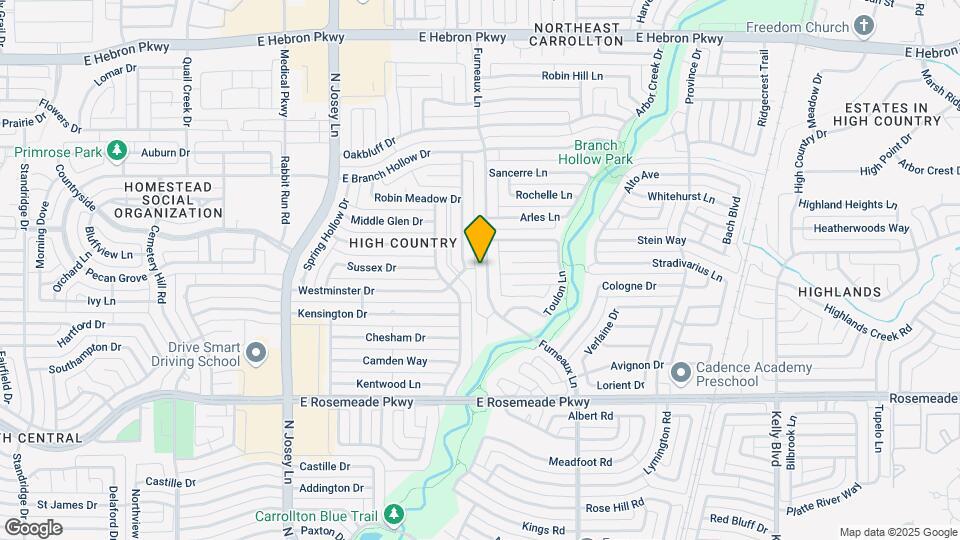 3817 Furneaux Ln Map and Location Details