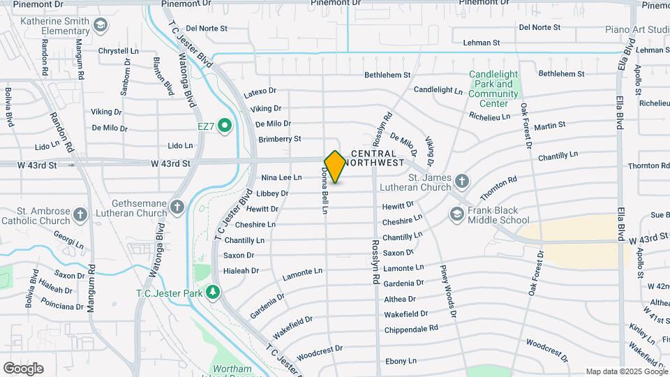 1850 Libbey Dr Map and Location Details
