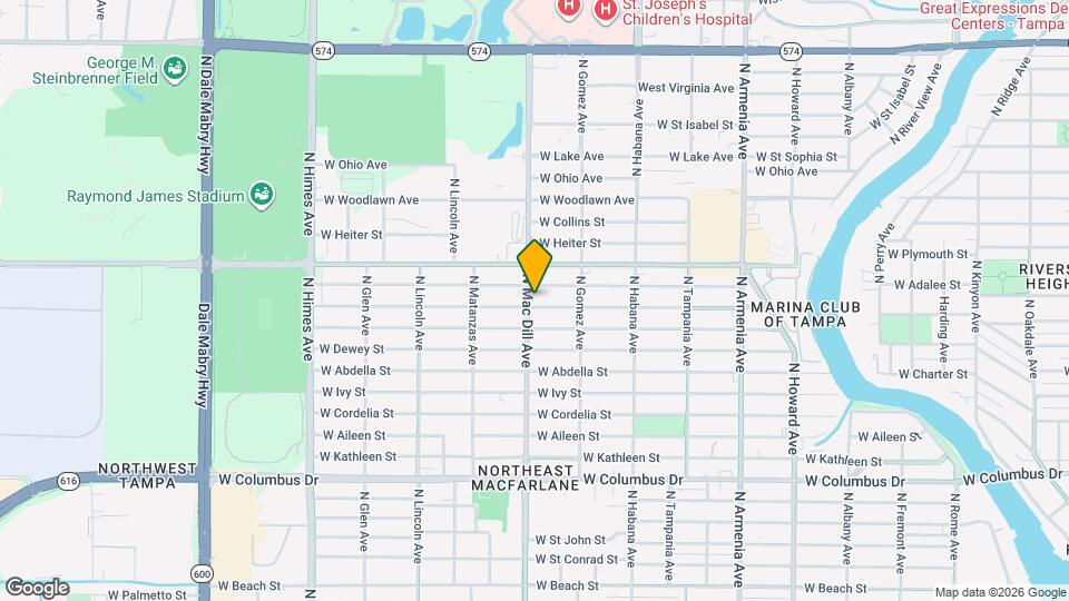 3021 W Braddock St Mapa y Detalles de la Ubicación