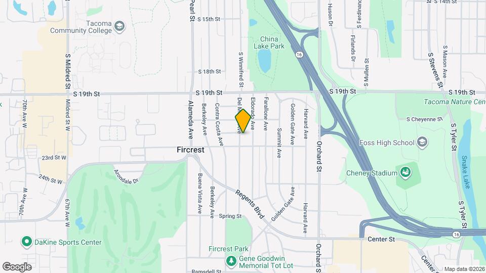 223 Del Monte Ave Map and Location Details