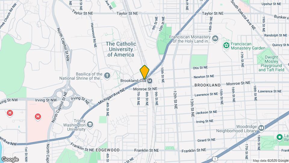 Brookland Works Map and Location Details