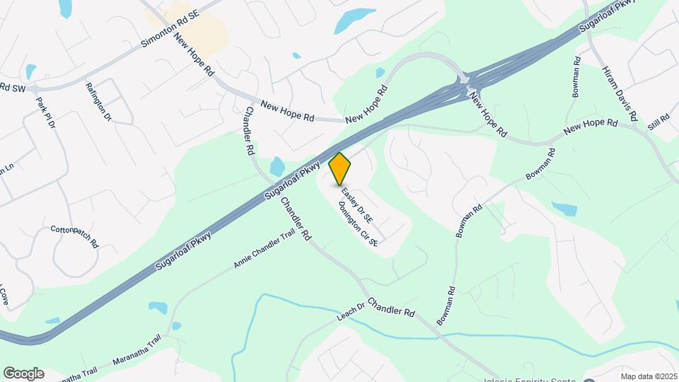 454 Easley Dr SE Map and Location Details