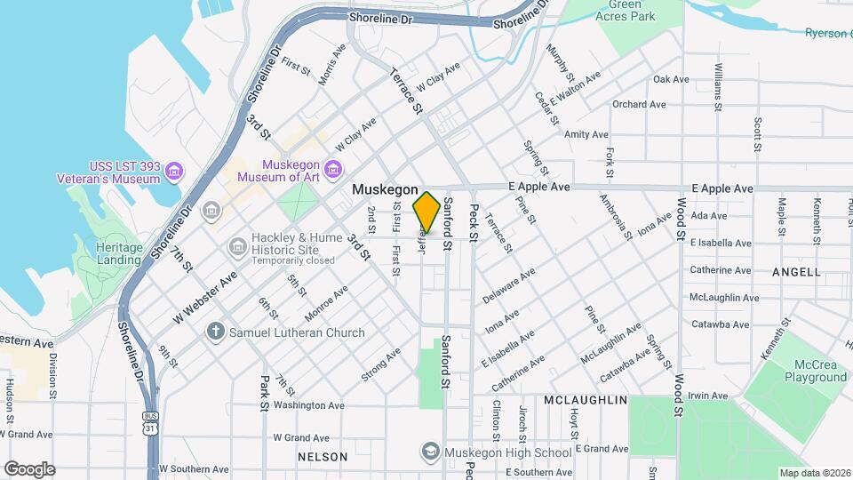 99 Houston Ave Map and Location Details