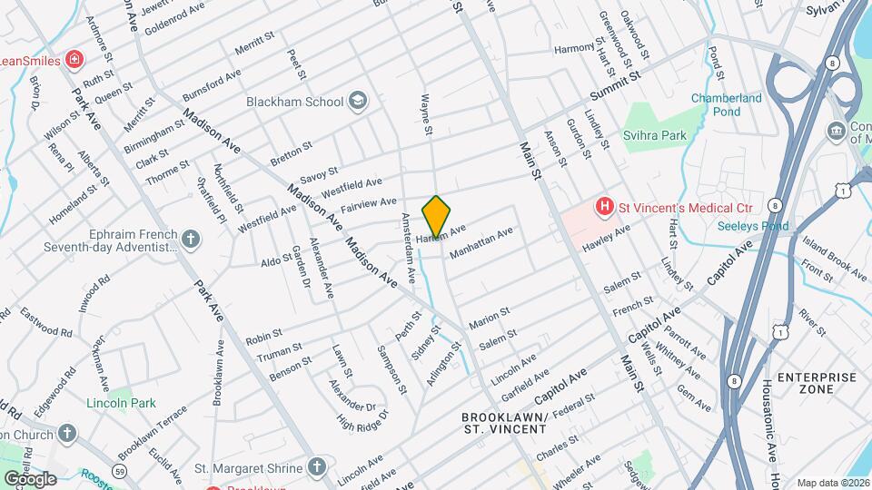 223 Wayne St Mapa y Detalles de la Ubicación