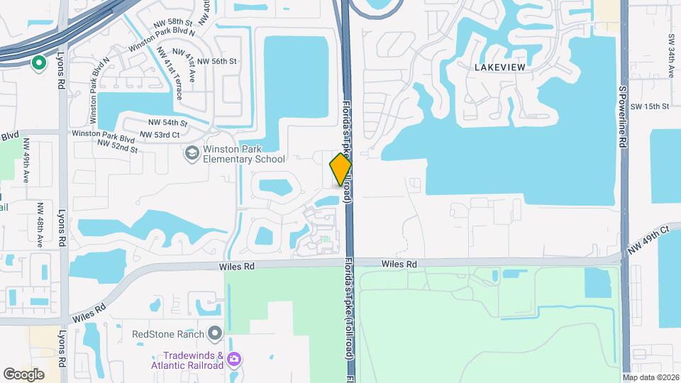 3544 Lakewood Pl Map and Location Details