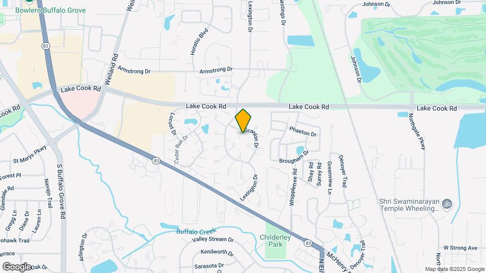 697 Oakmont Ln Map and Location Details