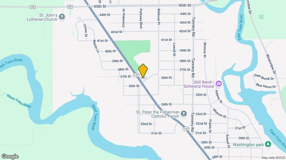 3704 Parkway Blvd Map and Location Details