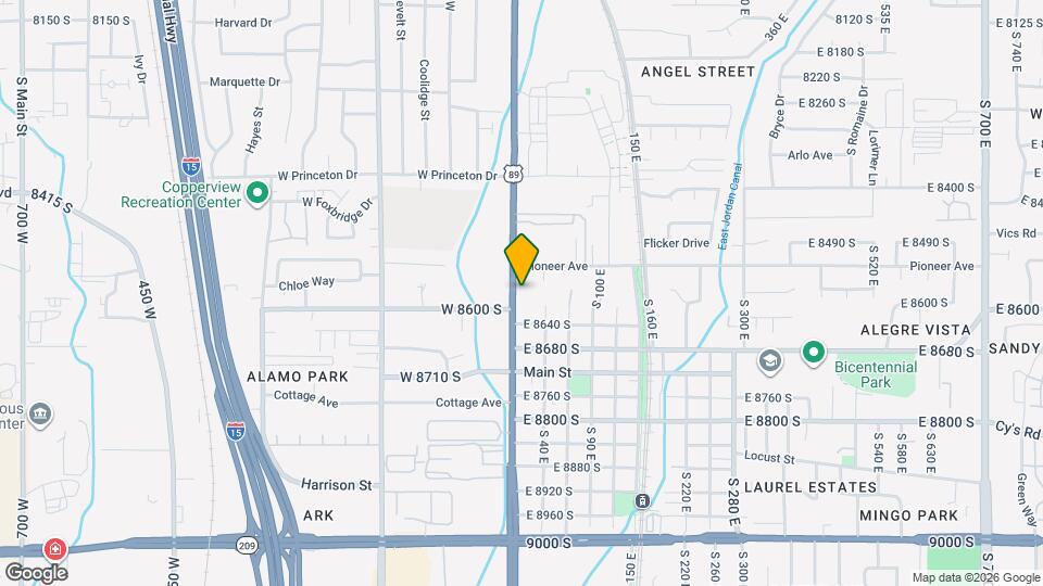 8575 S State St Mapa y Detalles de la Ubicación