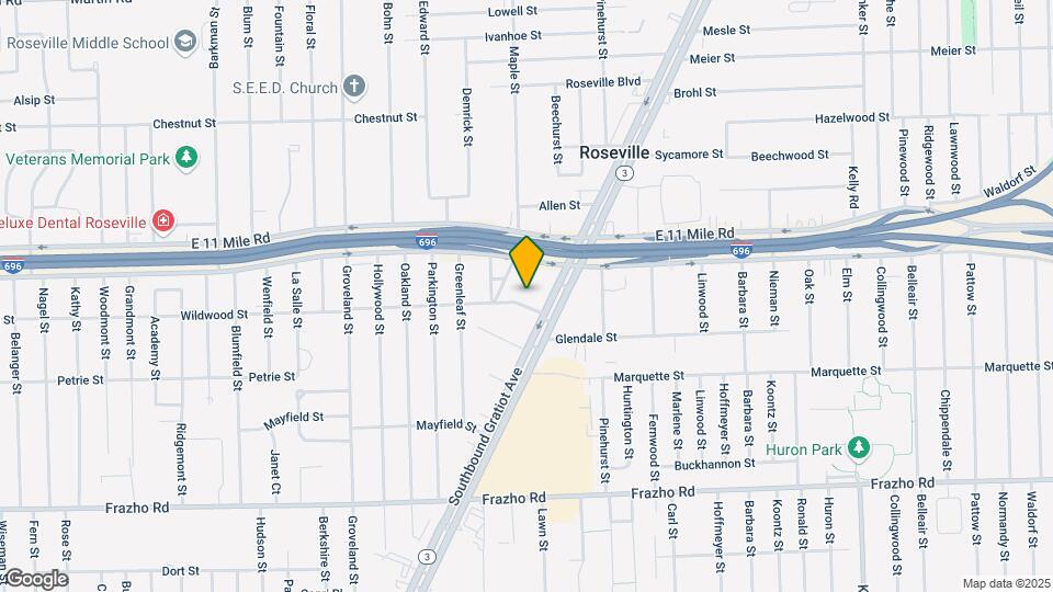17445-17455 Wildwood St Map and Location Details
