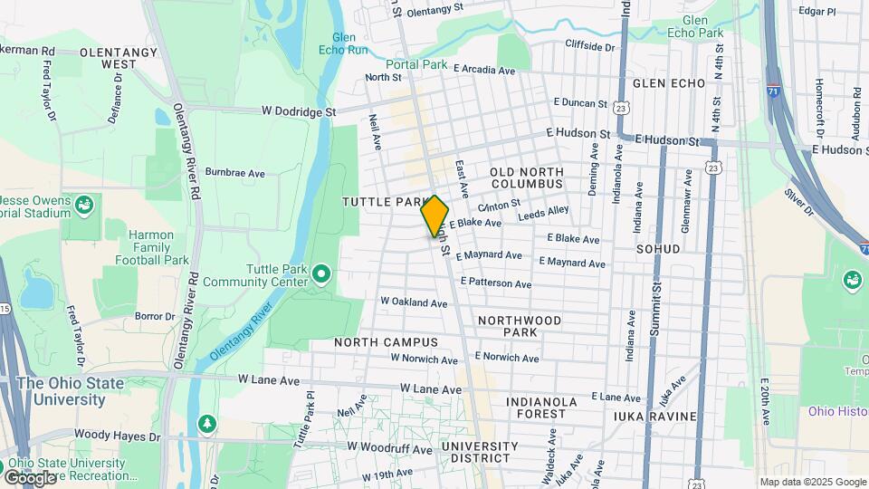 20-28 W Maynard Mapa y Detalles de la Ubicación