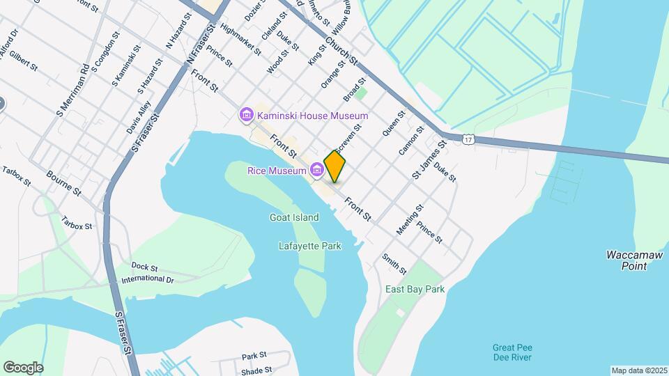 602 Front St Map and Location Details