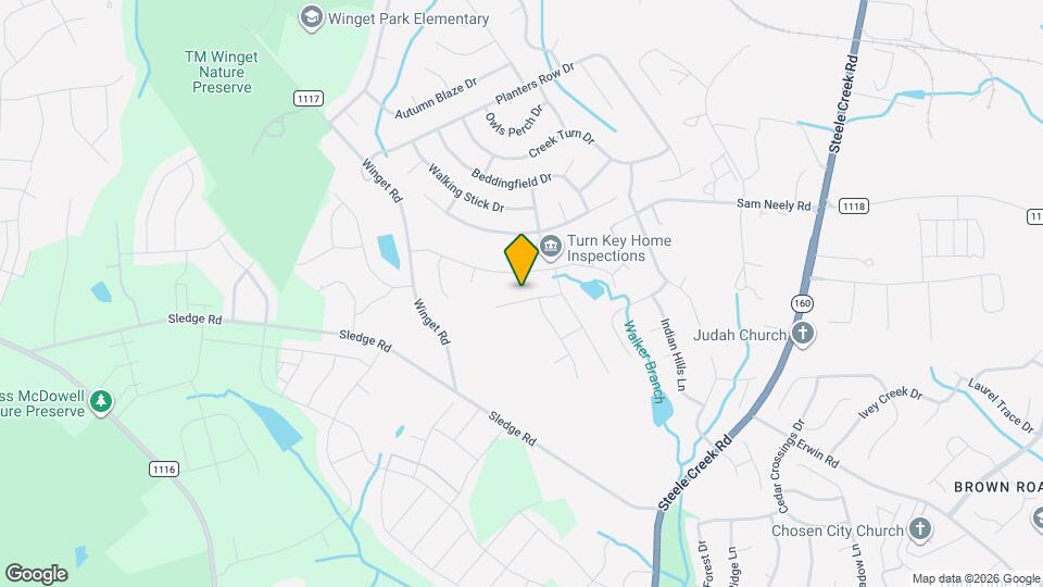 9100 Griers Pasture Drive Mapa y Detalles de la Ubicación