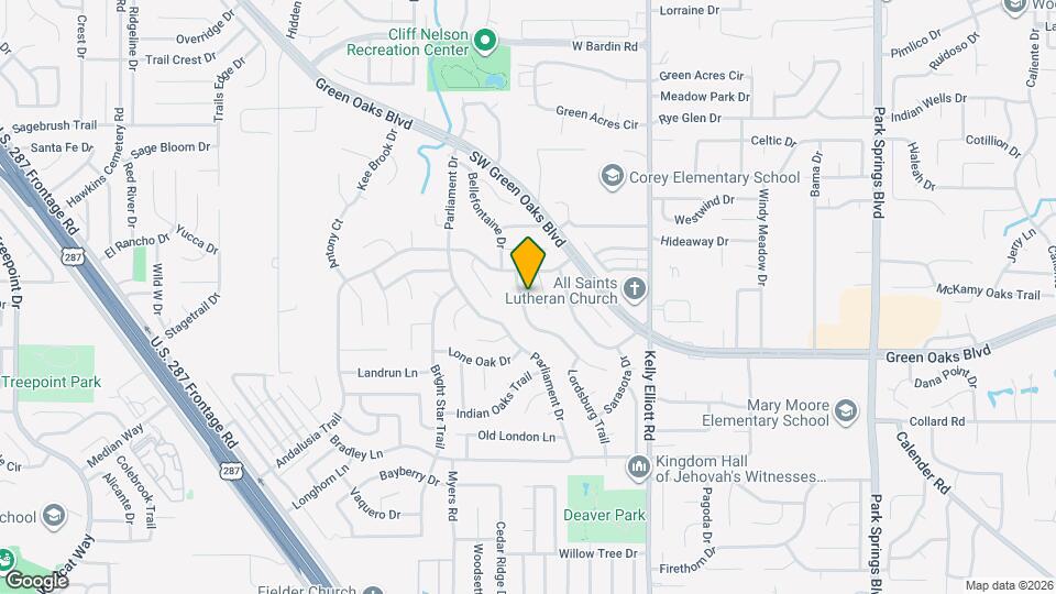 5309 Lansingford Trail Map and Location Details