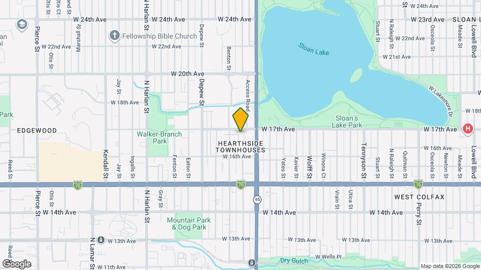 1678 Ames Ct Map and Location Details