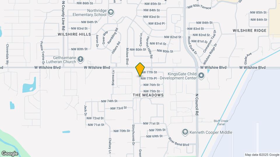 8513 NW 77th Pl Map and Location Details