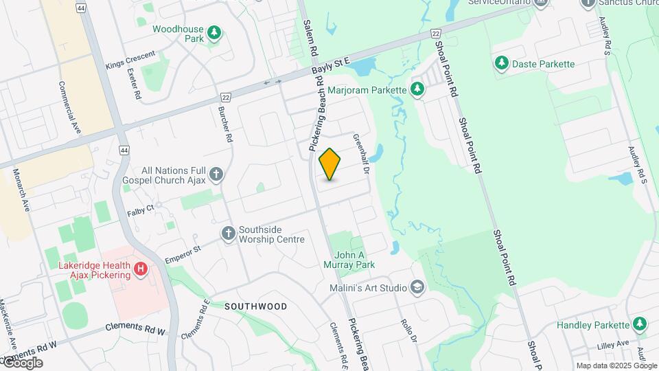 44 Howling Crescent Map and Location Details