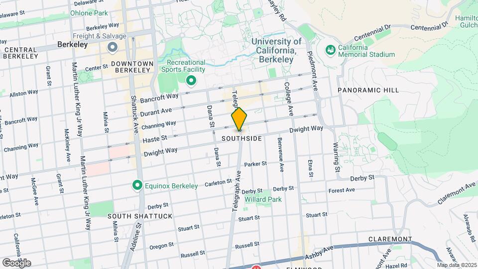 2482-2500 Telegraph Ave Map and Location Details