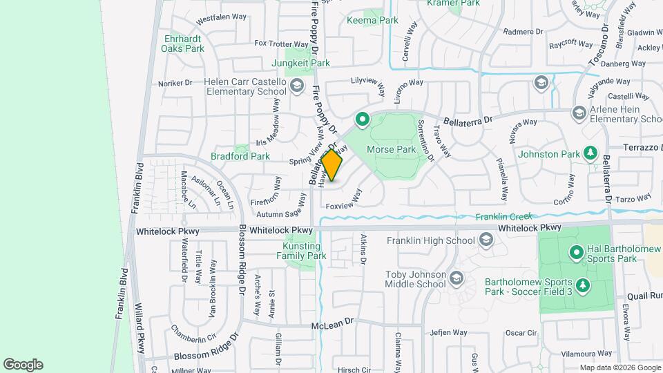 5511 Gold Poppy Way Map and Location Details