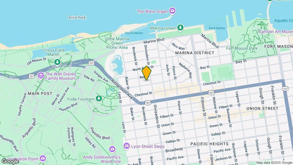 2334 Francisco St Map and Location Details