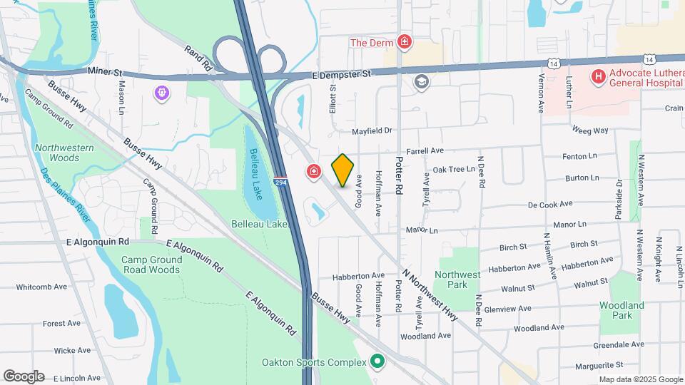 1465 N Northwest Hwy Map and Location Details