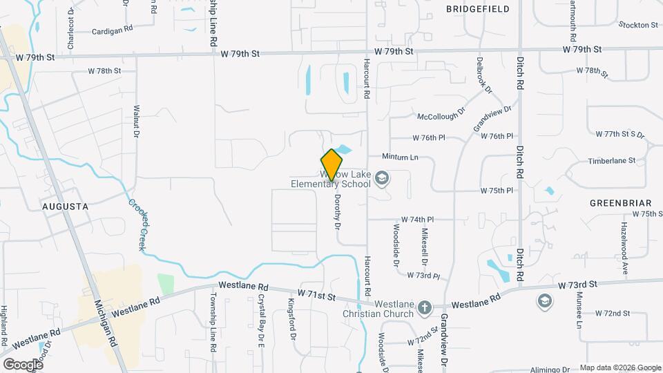 2007 W 75th Pl Map and Location Details