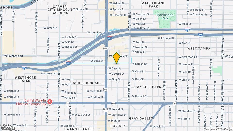 3713 W Cass St Map and Location Details