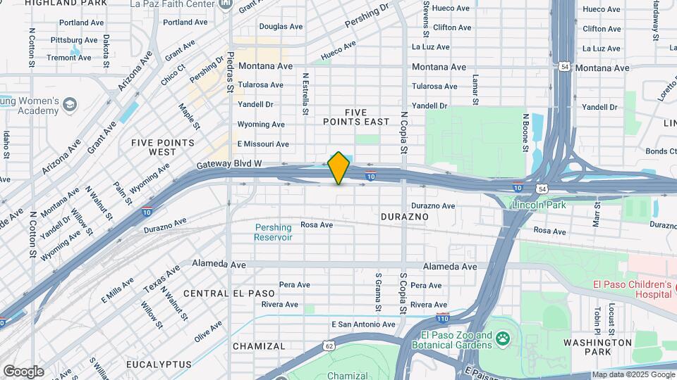 3310 E Gateway Blvd Map and Location Details