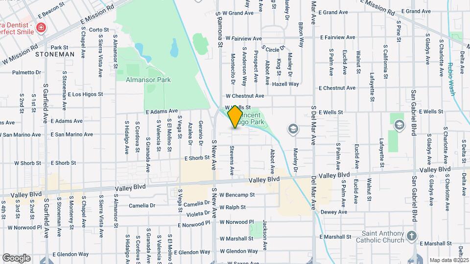 1330 Stevens Ave Mapa y Detalles de la Ubicación