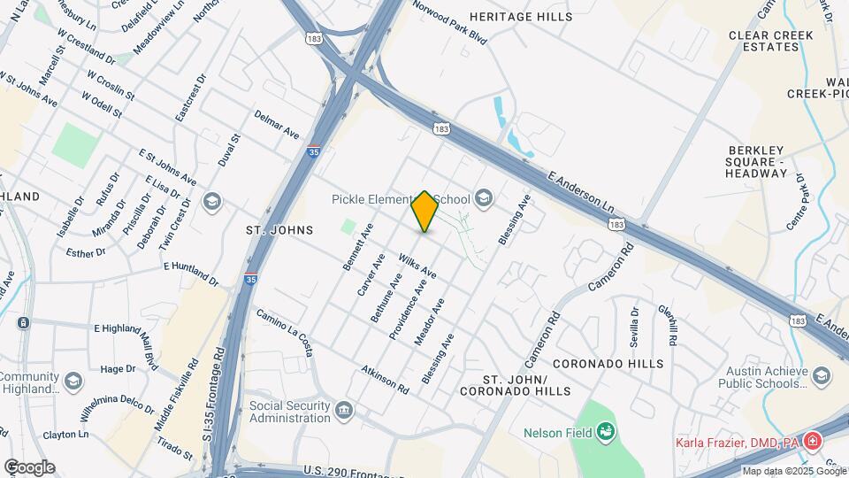 7315 Bethune Ave Map and Location Details