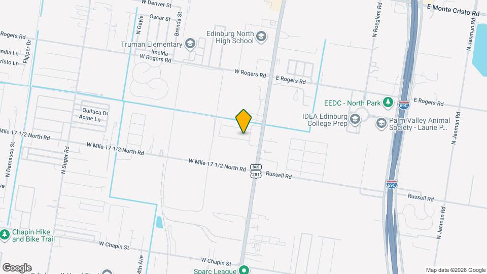 201 W Saint Helena Ave Map and Location Details