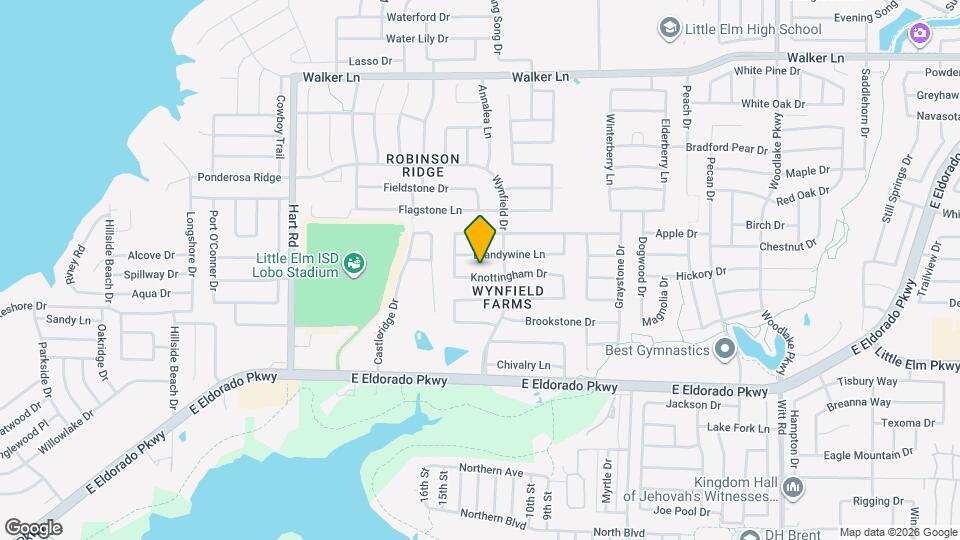 1425 Knottingham Dr Map and Location Details