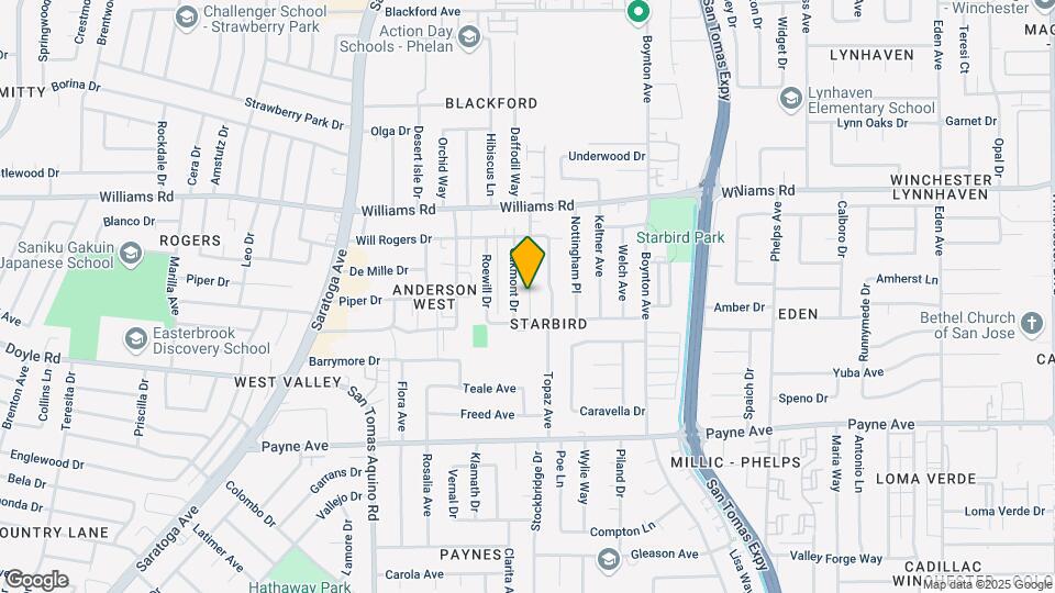 1128 Oakmont Dr Map and Location Details