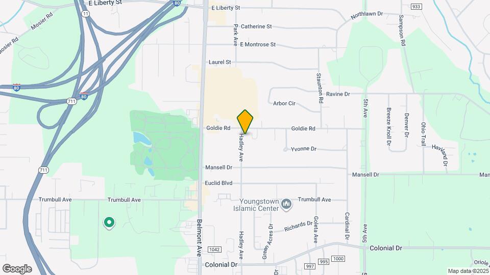 3483 Hadley Ave Map and Location Details