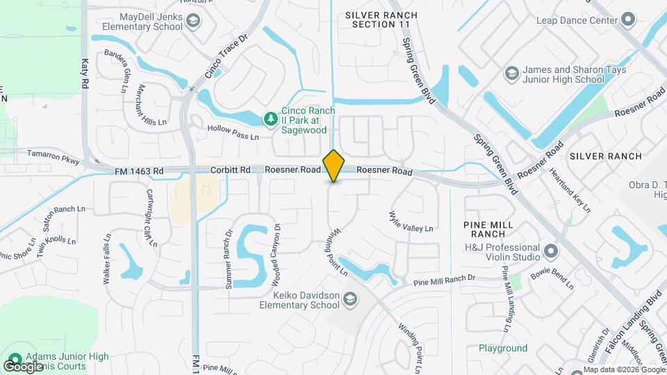 27031 Drybank Creek Ln Map and Location Details