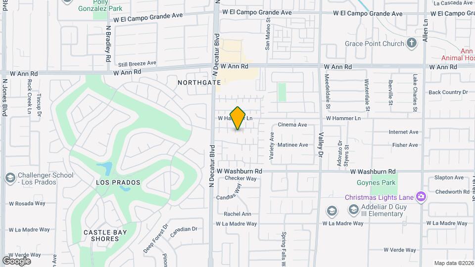 5320 Desert Columbine Ct Map and Location Details