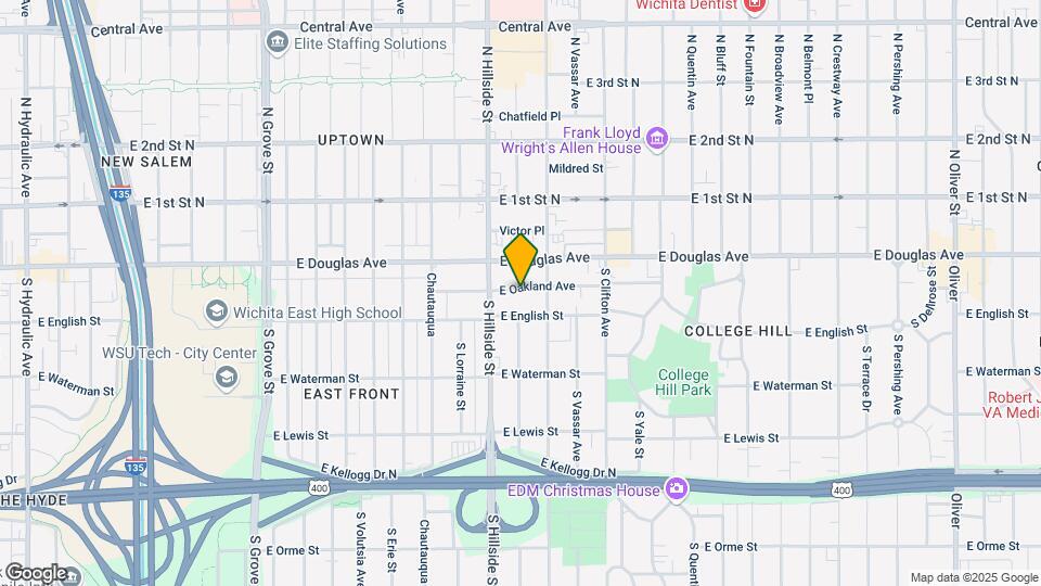 3231 E Oakland Ave Map and Location Details