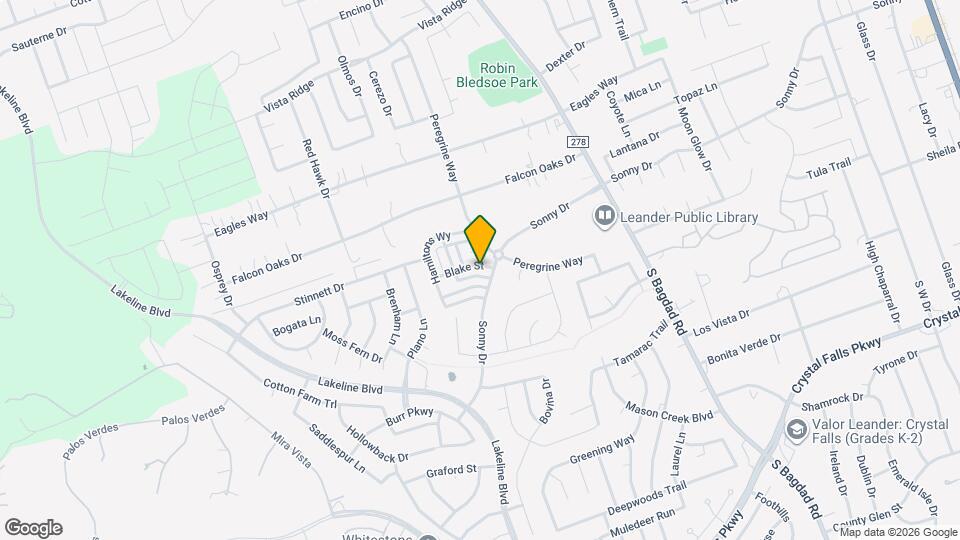 1413 Blake St Map and Location Details