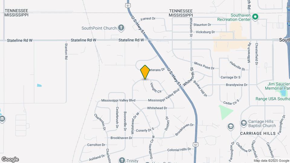 8668 Kinard Cove Map and Location Details