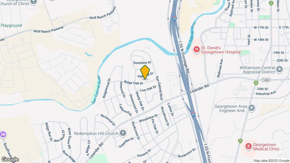 110 Ridge Oak Dr Map and Location Details