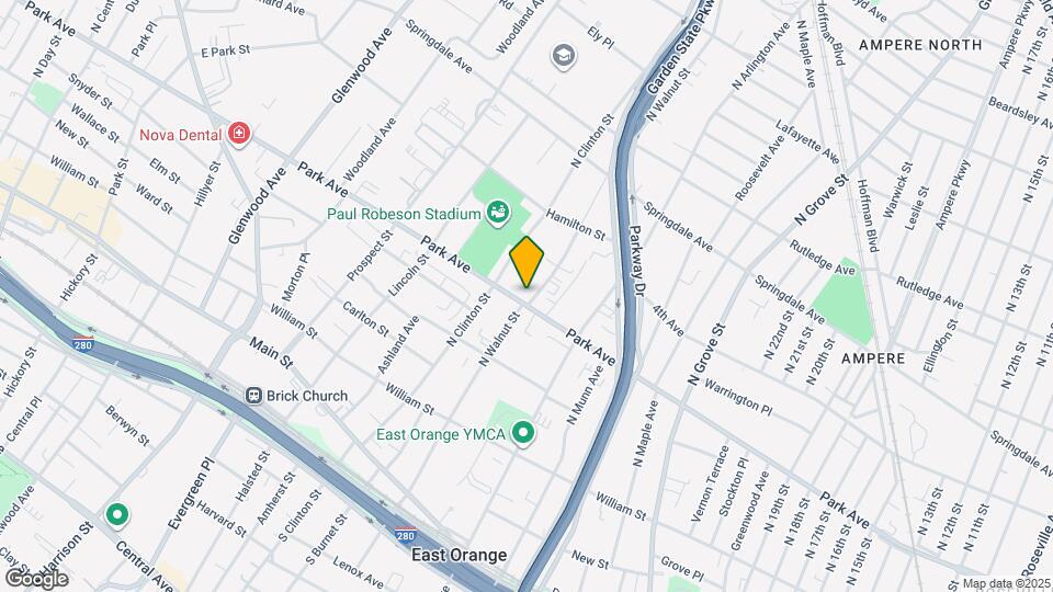 394 Park Ave Map and Location Details