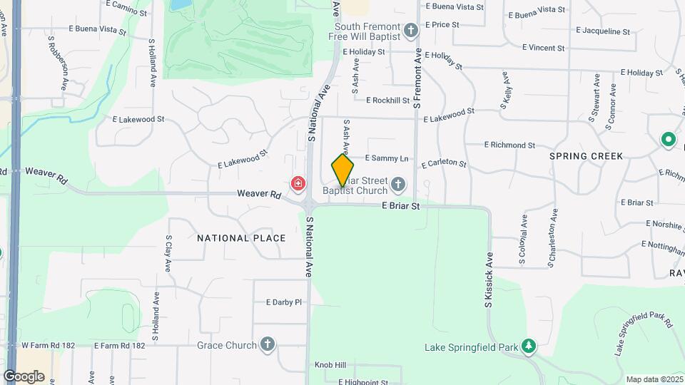 4943 S Ash Ave Map and Location Details