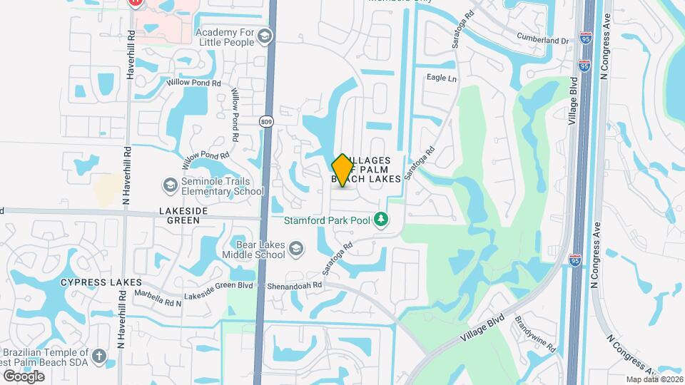 4156 Meade Way Map and Location Details