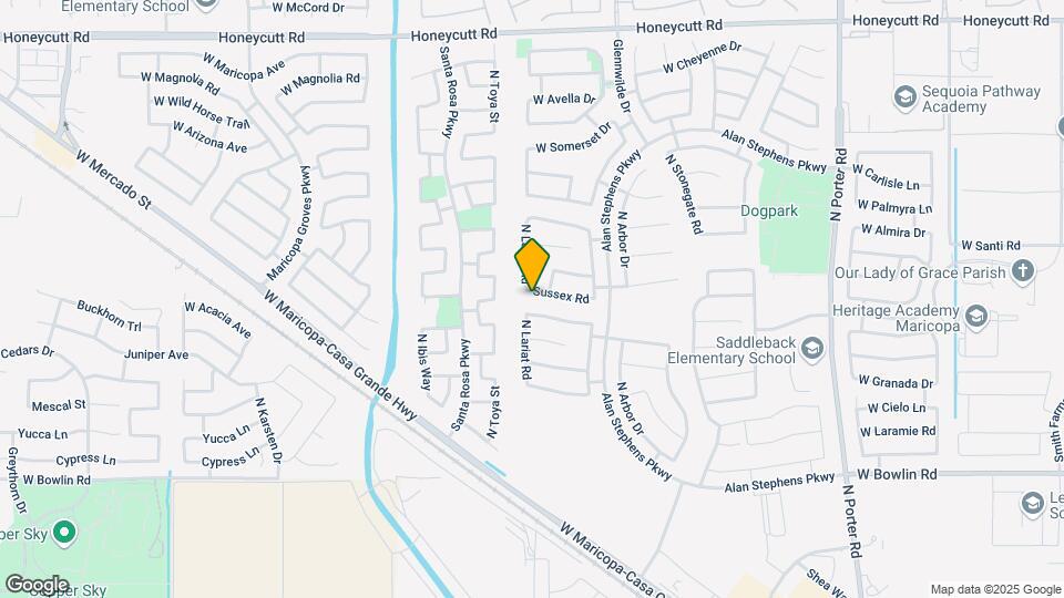 42605 Sussex Rd Map and Location Details