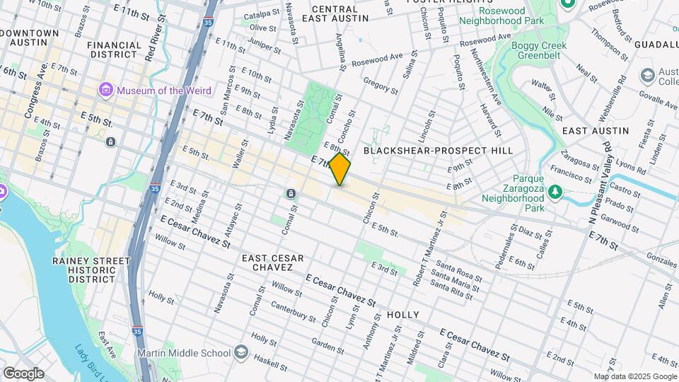 1623 E 6th St Map and Location Details