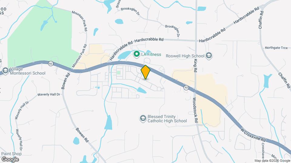 3803 Waters Edge Trail Map and Location Details